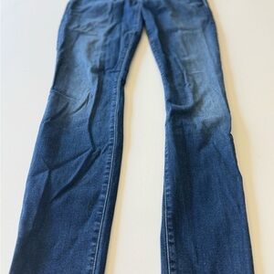 MOTHER Women's  Dark Blue Skinny Jeans